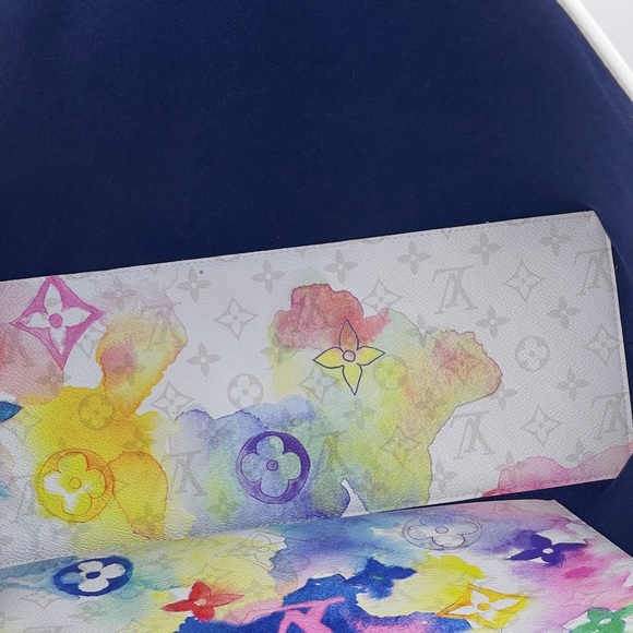 Louis Vuitton Watercolor Weekend New Tote Gm Rare - Picture 9 of 16